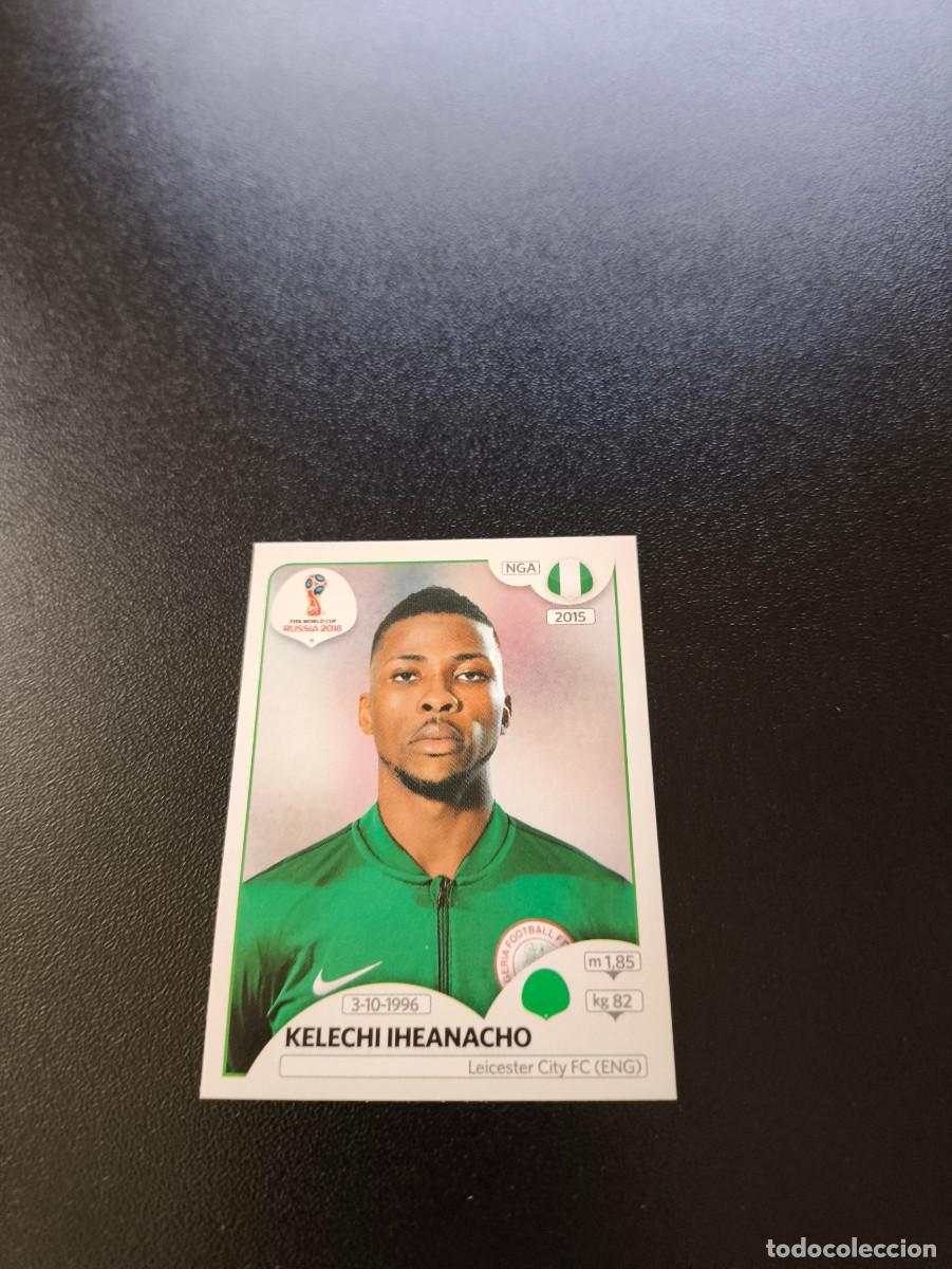 Cromos de F&uacute;tbol: 351 Kelechi Iheanacho NIGERIA SIN PEGAR FIFA WORLD CUP MUNDIAL RUSIA 2018 NO LIGA ESTE