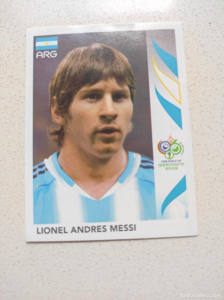 Cromos de F&uacute;tbol: Rookie Messi I 185 Mundial 2006 Germany. Argentina. Panini