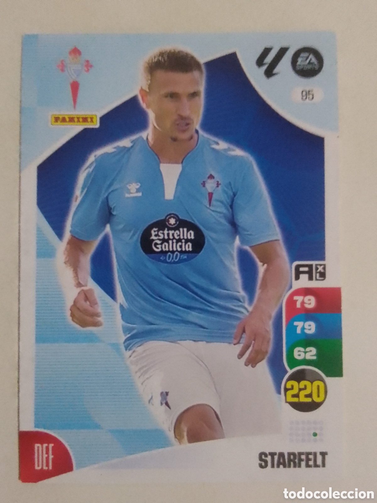 Cromos de F&uacute;tbol: Adrenalyn XL 2024-25 n&deg; 95 Starfelt &bull; Celta.