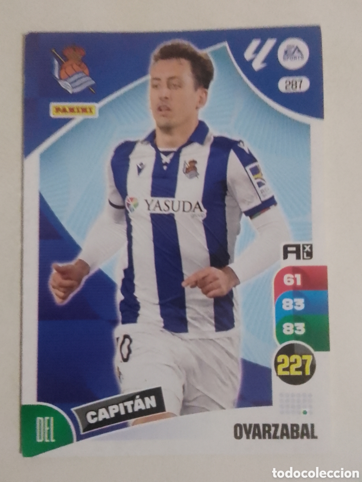 Cartes &agrave; collectionner de Football: Adrenalyn XL 2024-25 n&deg; 287 Oyarzabal &bull; Real Sociedad. CAPIT&Aacute;N.
