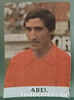 Cromos de F&uacute;tbol: Abel (Sporting de Gij&oacute;n) Los 25 Internacionales de Espa&ntilde;a (Caramelos Pez) Mundial 82