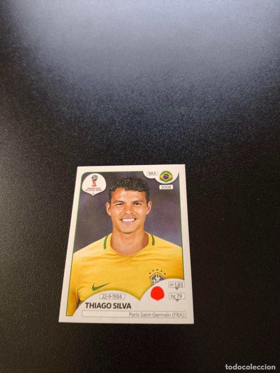 Cromos de F&uacute;tbol: 356 Thiago Silva BRASIL SIN PEGAR FIFA WORLD CUP MUNDIAL RUSIA 2018 NO LIGA ESTE