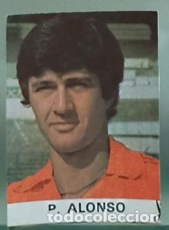 Cromos de F&uacute;tbol: Pichi Alonso (R. Zaragoza) Los 25 Internacionales de Espa&ntilde;a (Caramelos Pez) Mundial 82