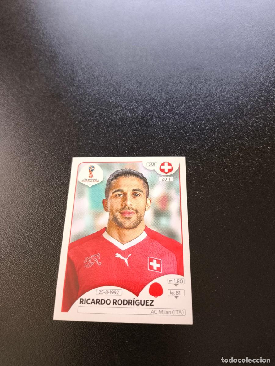 Football Stickers: 378 Ricardo Rodr&iacute;guez BETIS SUIZA SIN PEGAR FIFA WORLD CUP MUNDIAL RUSIA 2018 NO LIGA ESTE