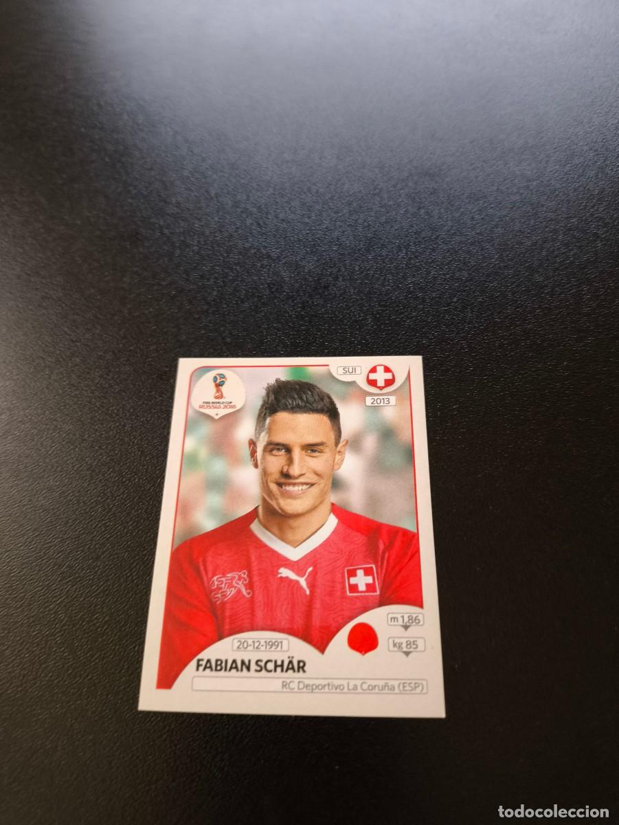 Cartes &agrave; collectionner de Football: 380 Fabian Sch&auml;r SUIZA SIN PEGAR FIFA WORLD CUP MUNDIAL RUSIA 2018 NO LIGA ESTE
