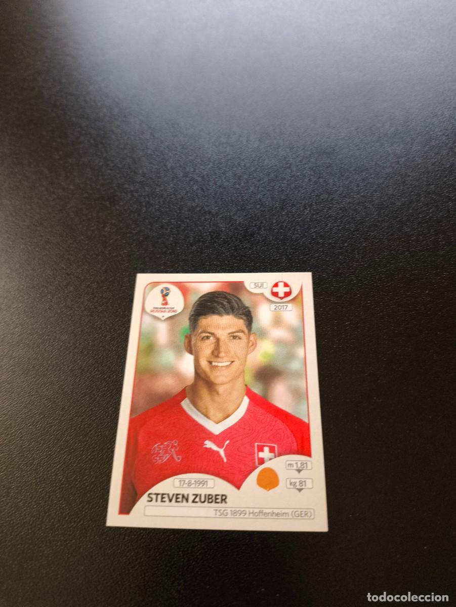 Cartes &agrave; collectionner de Football: 382 Steven Zuber SUIZA SIN PEGAR FIFA WORLD CUP MUNDIAL RUSIA 2018 NO LIGA ESTE