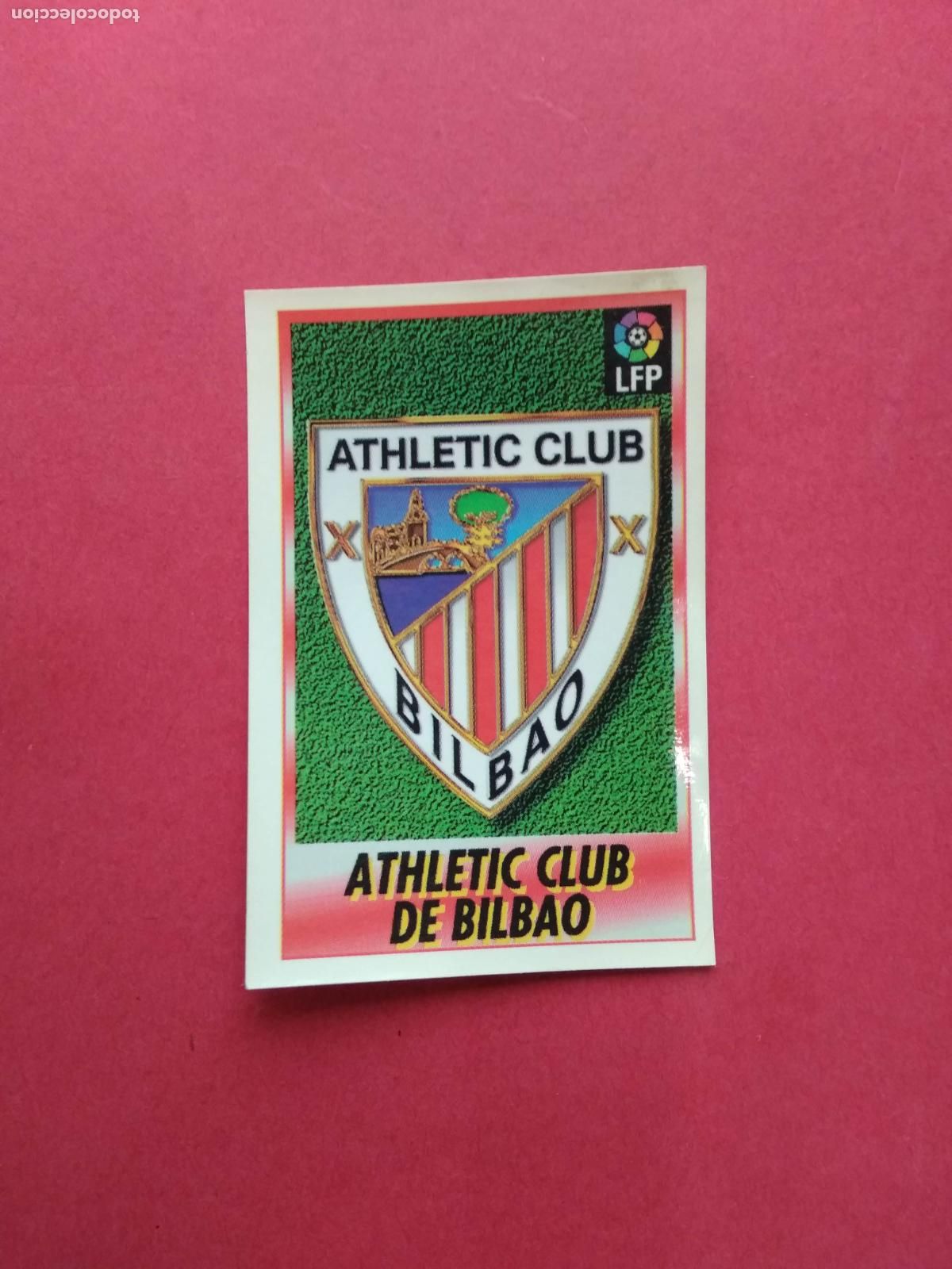 Cartes &agrave; collectionner de Football: BOLLYCAO FUTBOL LIGA 96 97 1996 1997 CROMO NUNCA PEGADO ATHLETIC DE BILBAO N&ordm; 27 ESCUDO