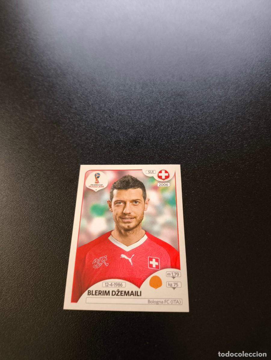 Cartes &agrave; collectionner de Football: 383 Blerim Džemaili SUIZA SIN PEGAR FIFA WORLD CUP MUNDIAL RUSIA 2018 NO LIGA ESTE