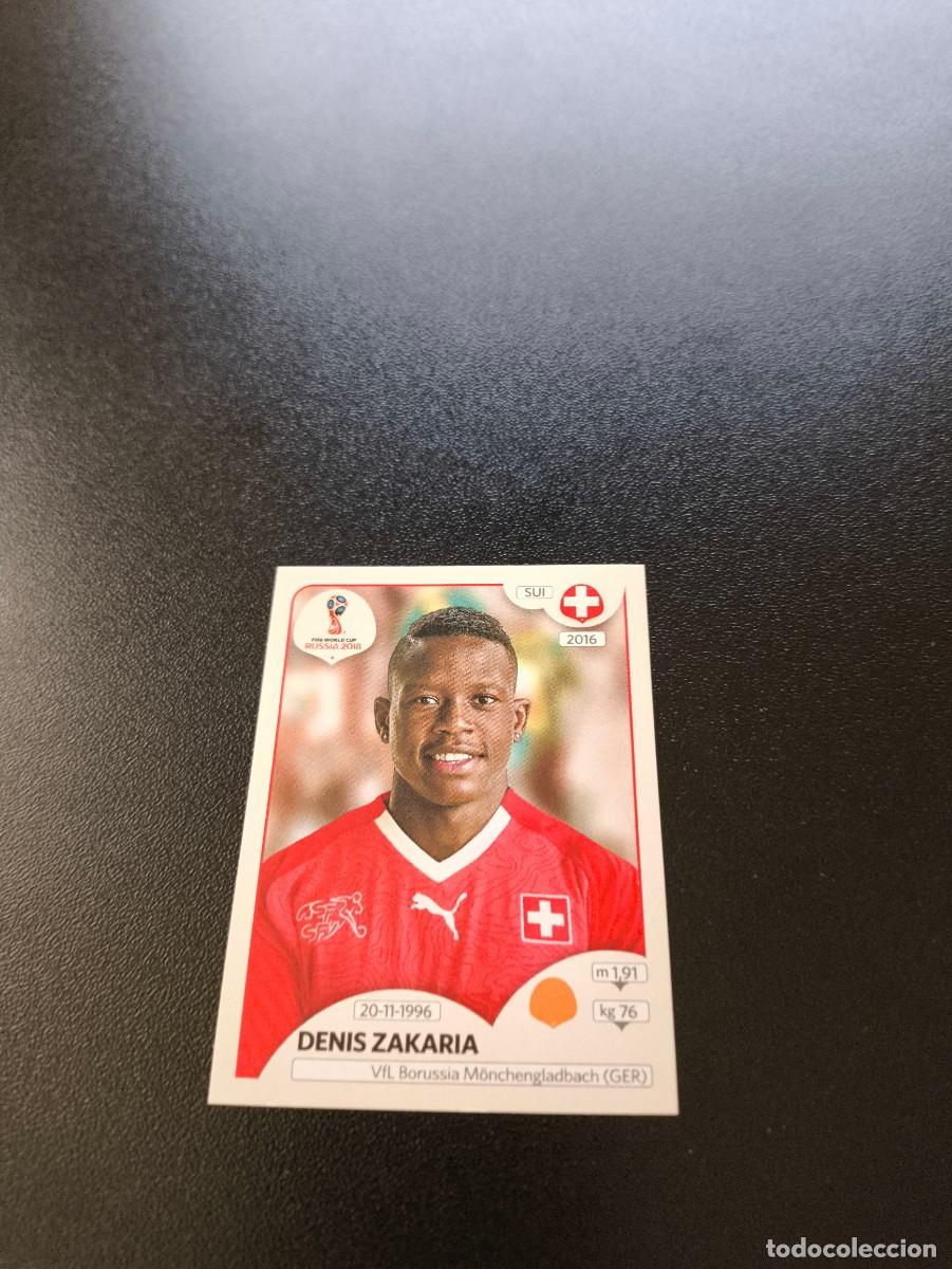 Cartes &agrave; collectionner de Football: 384 Denis Zakaria SUIZA SIN PEGAR FIFA WORLD CUP MUNDIAL RUSIA 2018 NO LIGA ESTE