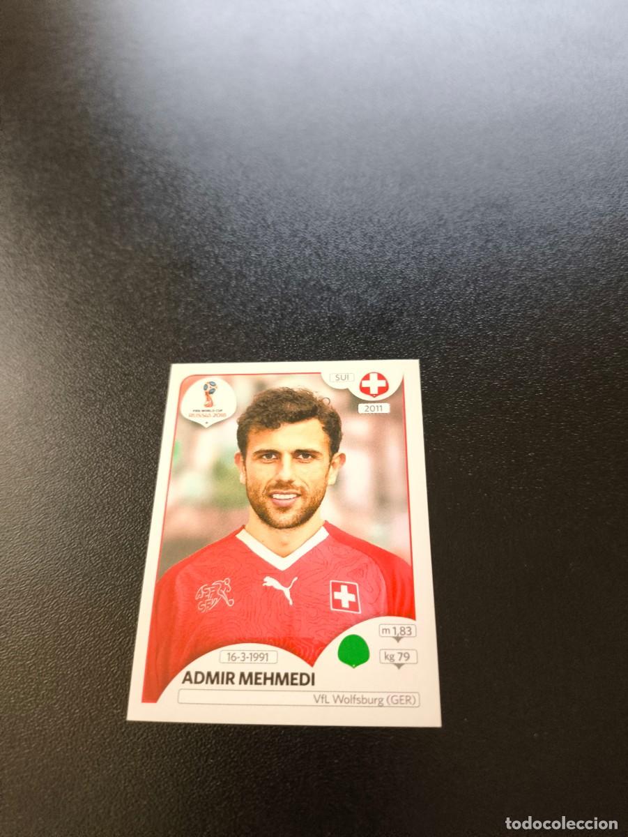 Cartes &agrave; collectionner de Football: 390 Admir Mehmedi SUIZA SIN PEGAR FIFA WORLD CUP MUNDIAL RUSIA 2018 NO LIGA ESTE