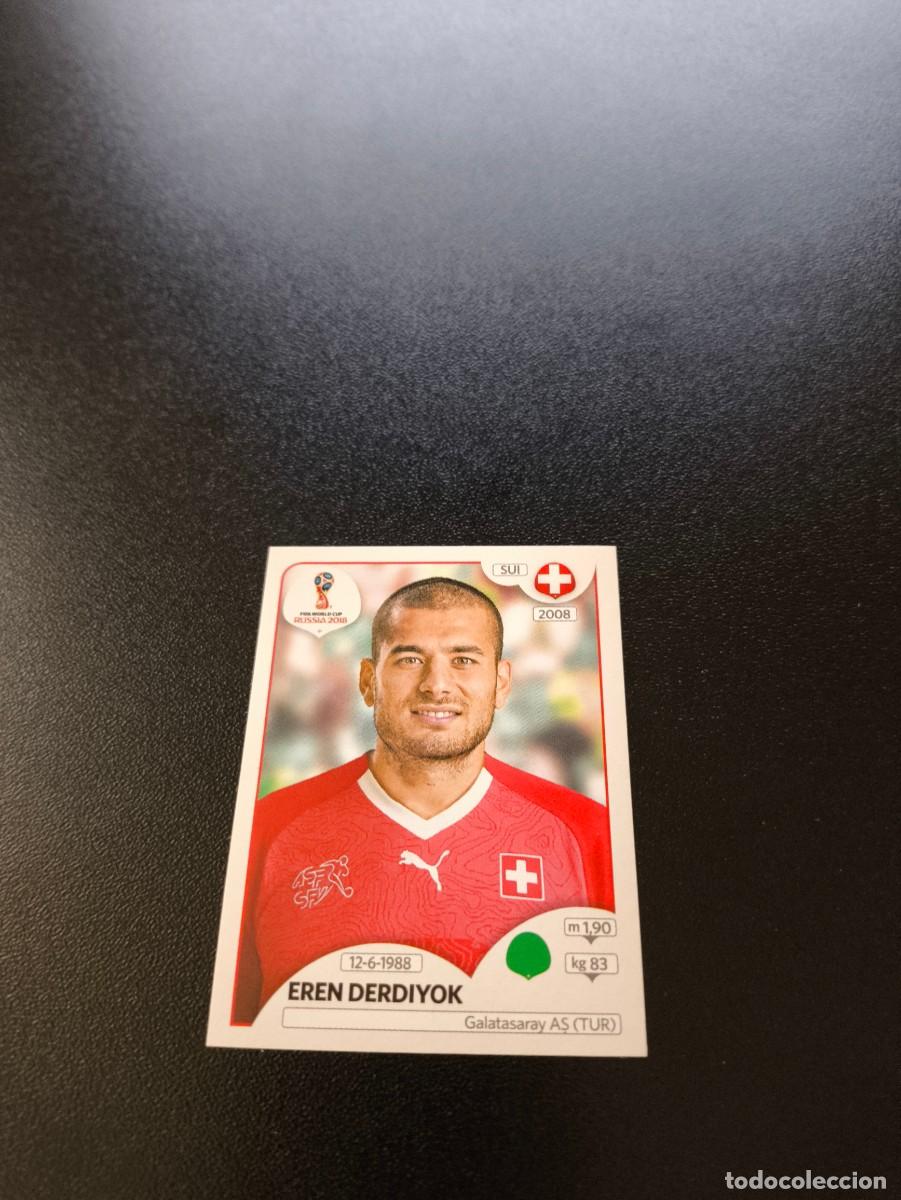 Cartes &agrave; collectionner de Football: 391 Eren Derdiyok SUIZA SIN PEGAR FIFA WORLD CUP MUNDIAL RUSIA 2018 NO LIGA ESTE
