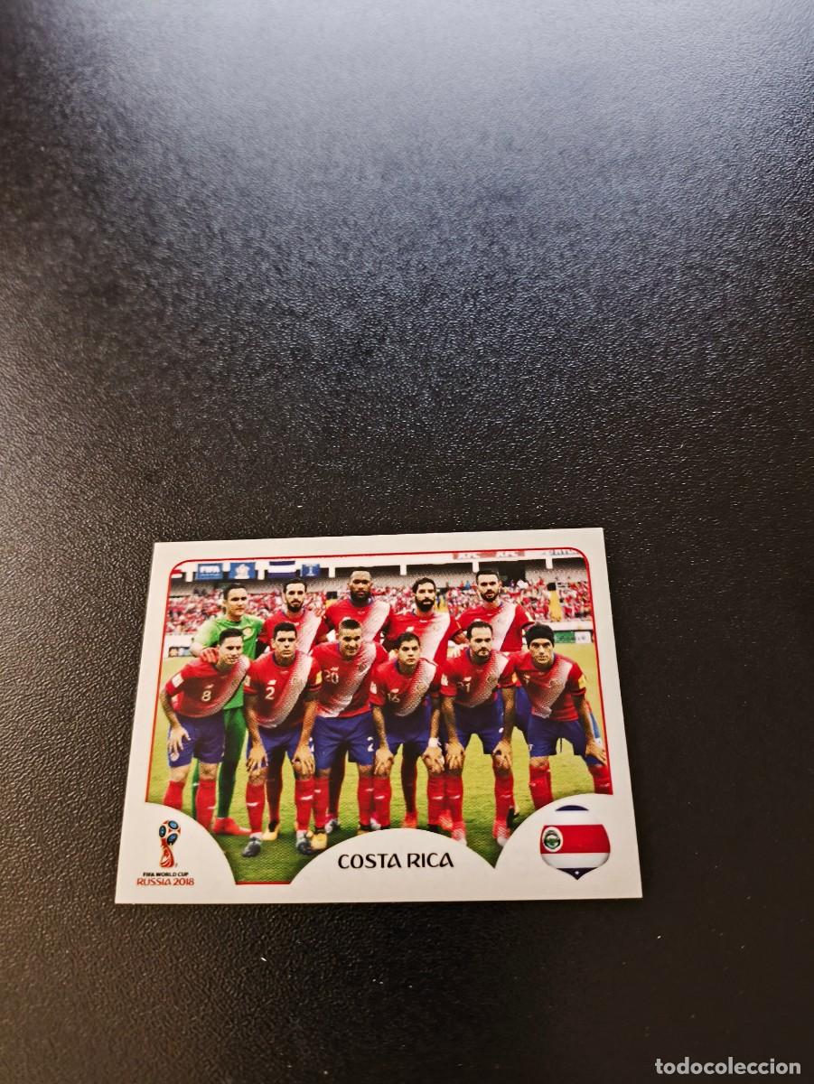 Cartes &agrave; collectionner de Football: 393 TEAM EQUIPO COSTA RICA SIN PEGAR FIFA WORLD CUP MUNDIAL RUSIA 2018 NO LIGA ESTE