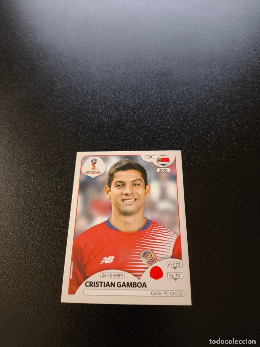 Cartes &agrave; collectionner de Football: 396 Cristian Gamboa COSTA RICA SIN PEGAR FIFA WORLD CUP MUNDIAL RUSIA 2018 NO LIGA ESTE