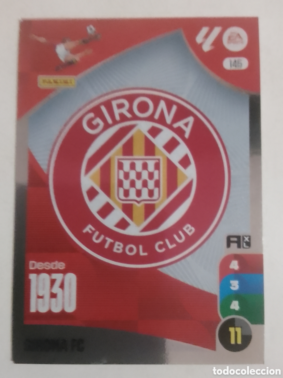 Cartes &agrave; collectionner de Football: Adrenalyn XL 2024-25 n&deg; 145 escudo Girona.