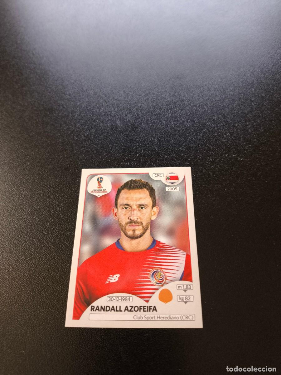 Cromos de F&uacute;tbol: 406 Randall Azofeifa COSTA RICA SIN PEGAR FIFA WORLD CUP MUNDIAL RUSIA 2018 NO LIGA ESTE