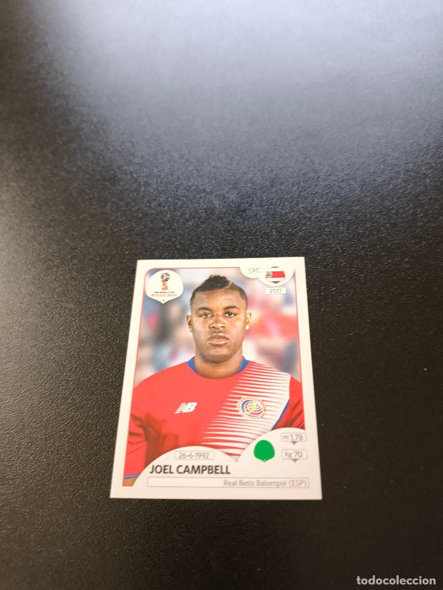 Cromos de F&uacute;tbol: 409 Joel Campbell COSTA RICA SIN PEGAR FIFA WORLD CUP MUNDIAL RUSIA 2018 NO LIGA ESTE