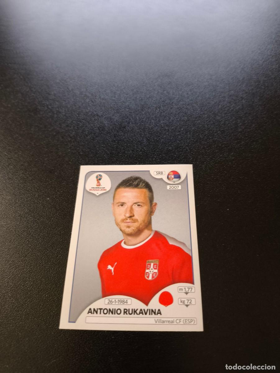 Cromos de F&uacute;tbol: 417 Antonio Rukavina SERBIA SIN PEGAR FIFA WORLD CUP MUNDIAL RUSIA 2018 NO LIGA ESTE