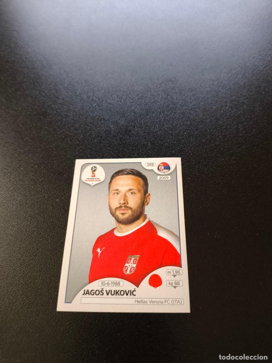 Cromos de F&uacute;tbol: 421 Jago&scaron; Vuković SERBIA SIN PEGAR FIFA WORLD CUP MUNDIAL RUSIA 2018 NO LIGA ESTE