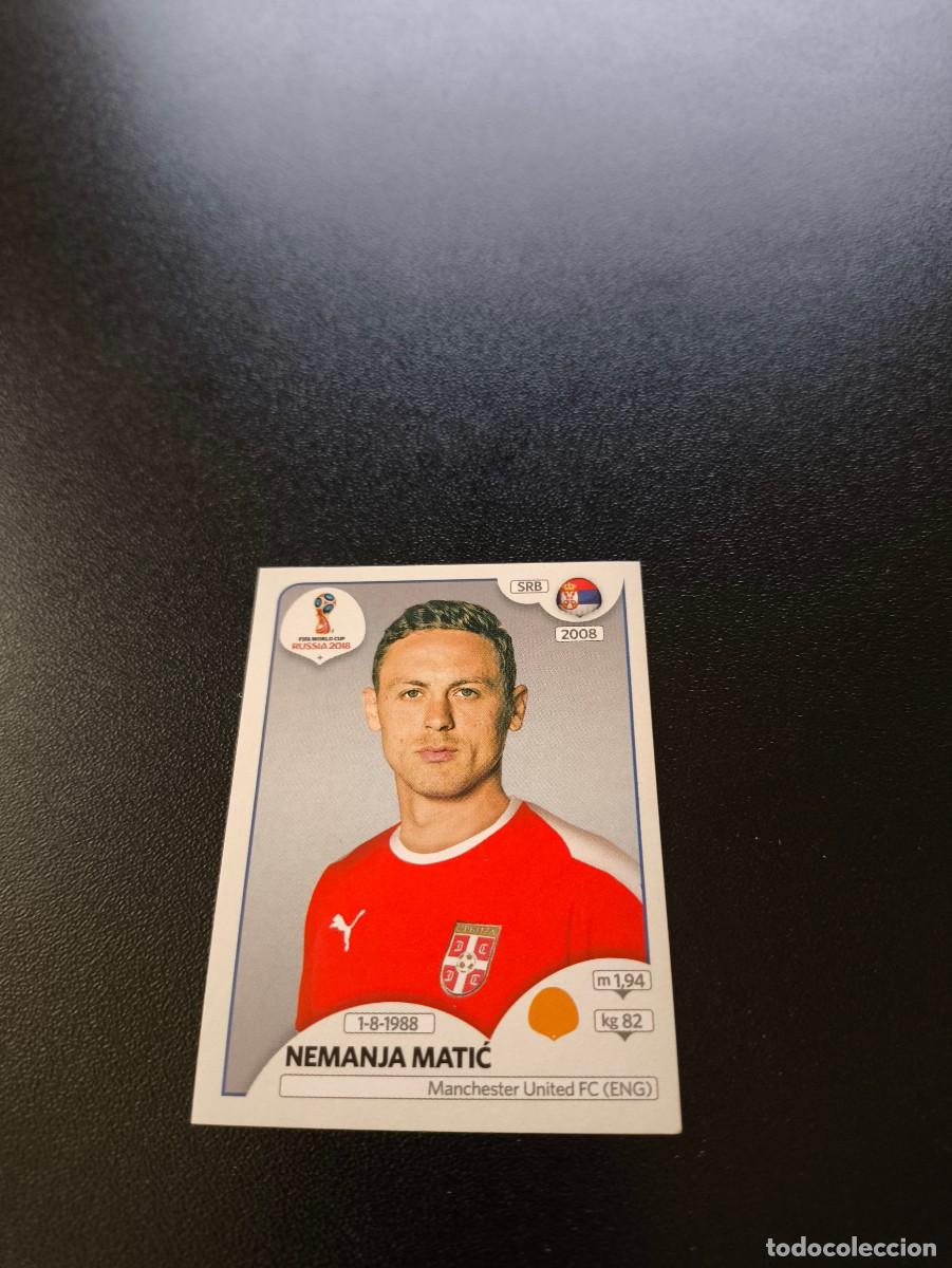 Cromos de F&uacute;tbol: 424 Nemanja Matić SERBIA SIN PEGAR FIFA WORLD CUP MUNDIAL RUSIA 2018 NO LIGA ESTE