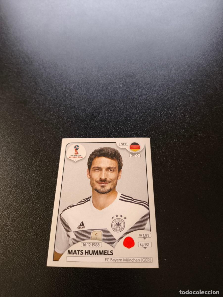 Cromos de F&uacute;tbol: 435 Mats Hummels ALEMANIA SIN PEGAR FIFA WORLD CUP MUNDIAL RUSIA 2018 NO LIGA ESTE