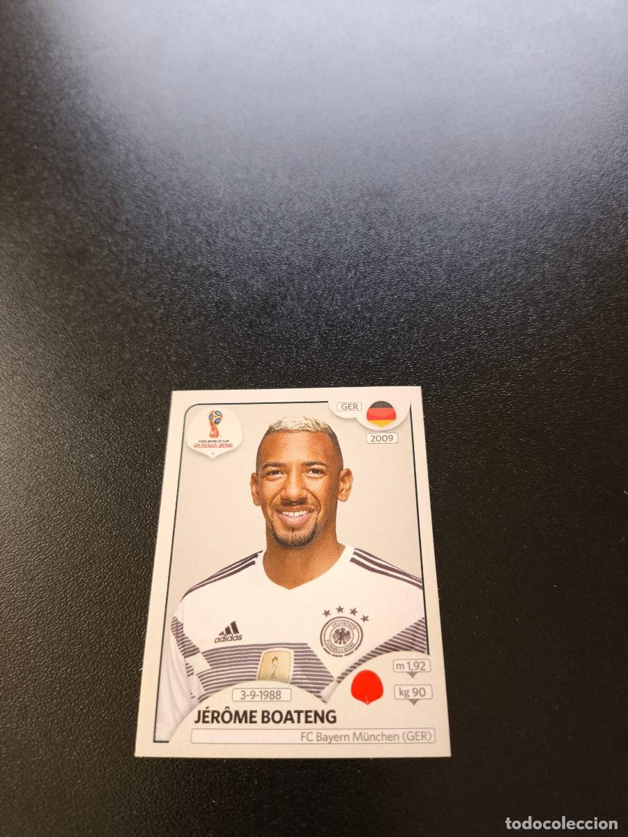 Cromos de F&uacute;tbol: 437 J&eacute;r&ocirc;me Boateng ALEMANIA SIN PEGAR FIFA WORLD CUP MUNDIAL RUSIA 2018 NO LIGA ESTE