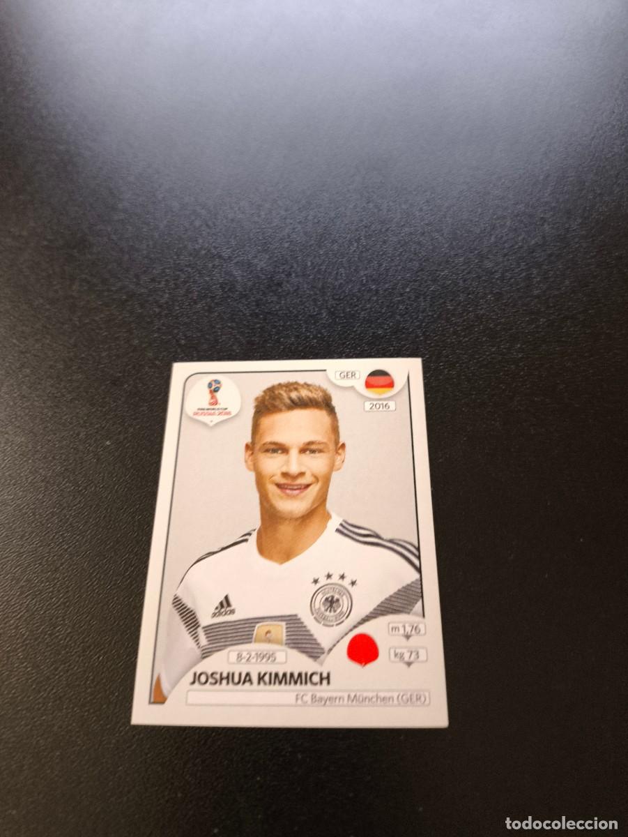 Cromos de F&uacute;tbol: 438 Joshua Kimmich ALEMANIA SIN PEGAR FIFA WORLD CUP MUNDIAL RUSIA 2018 NO LIGA ESTE