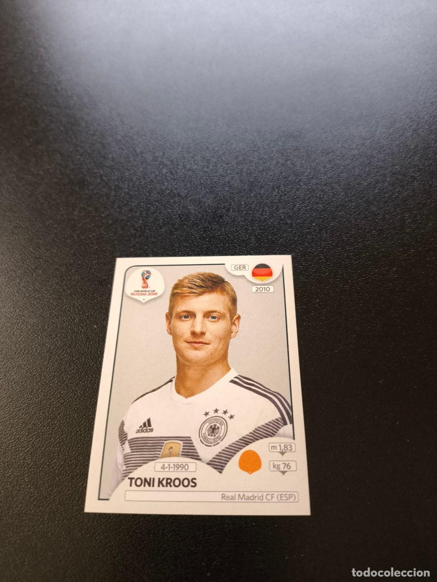 Cartes &agrave; collectionner de Football: 441 Toni Kroos REAL MADRID ALEMANIA SIN PEGAR FIFA WORLD CUP MUNDIAL RUSIA 2018 NO LIGA ESTE