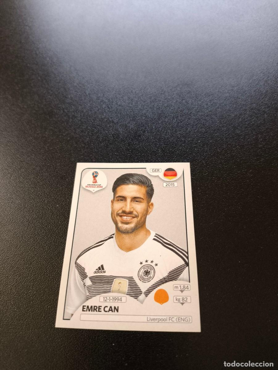Fu&szlig;ball-Sticker: 442 Emr&eacute; Can ALEMANIA SIN PEGAR FIFA WORLD CUP MUNDIAL RUSIA 2018 NO LIGA ESTE