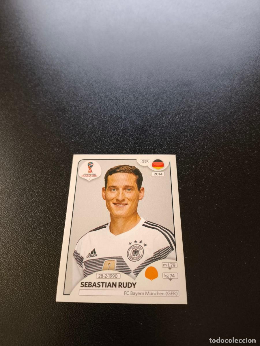 Football Stickers: 445 Sebastian Rudy ALEMANIA SIN PEGAR FIFA WORLD CUP MUNDIAL RUSIA 2018 NO LIGA ESTE