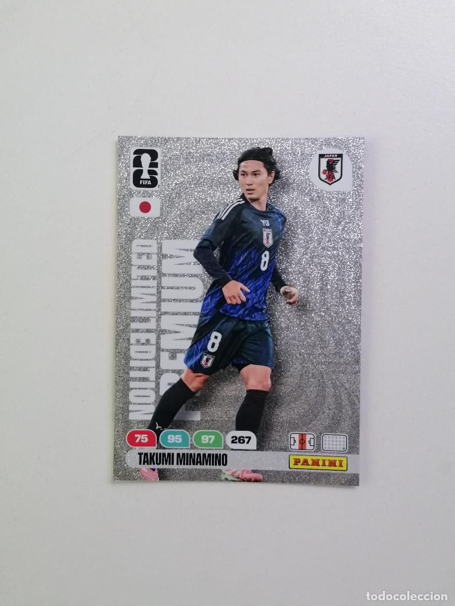 Cartes &agrave; collectionner de Football: TAKUMI MINAMINO World Cup 2026 Adrenalyn XL Panini LIMITED EDITION PREMIUM
