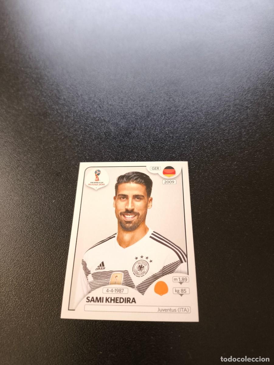 Cartes &agrave; collectionner de Football: 448 Sami Khedira REAL MADRID ALEMANIA SIN PEGAR FIFA WORLD CUP MUNDIAL RUSIA 2018 NO LIGA ESTE