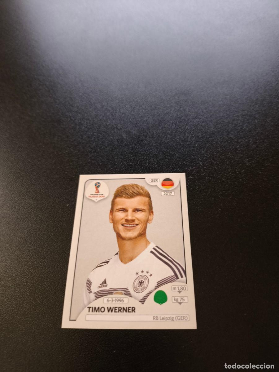 Figurine di Calcio: 451 Timo Werner ALEMANIA SIN PEGAR FIFA WORLD CUP MUNDIAL RUSIA 2018 NO LIGA ESTE