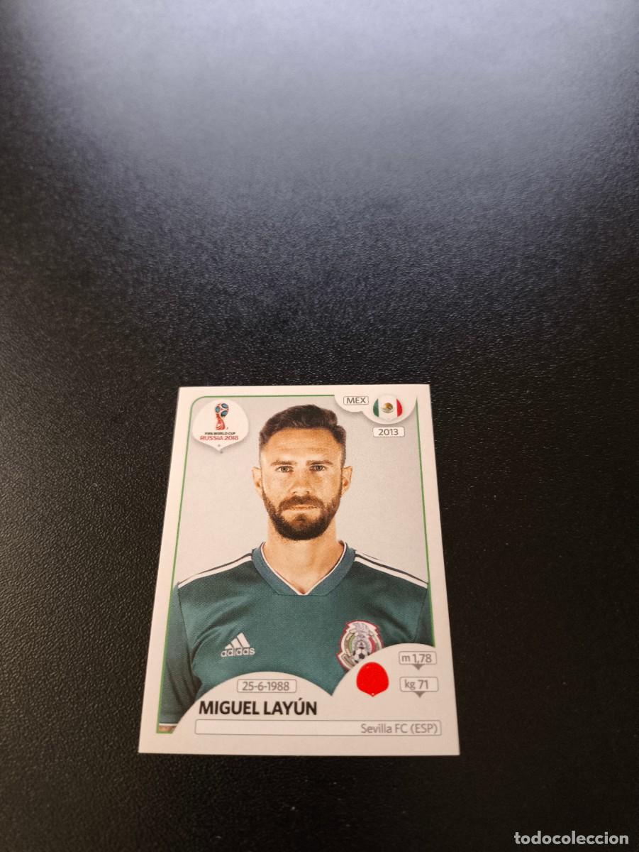 Cromos de F&uacute;tbol: 459 Miguel Lay&uacute;n MEXICO SIN PEGAR FIFA WORLD CUP MUNDIAL RUSIA 2018 NO LIGA ESTE