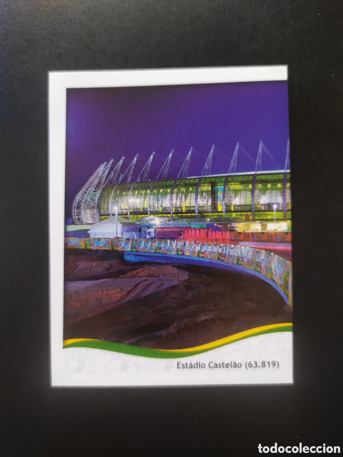 Cromos de F&uacute;tbol: Mundial FIFA Brasil 2014 panini estadio Castelao Fortaleza n&deg; 16