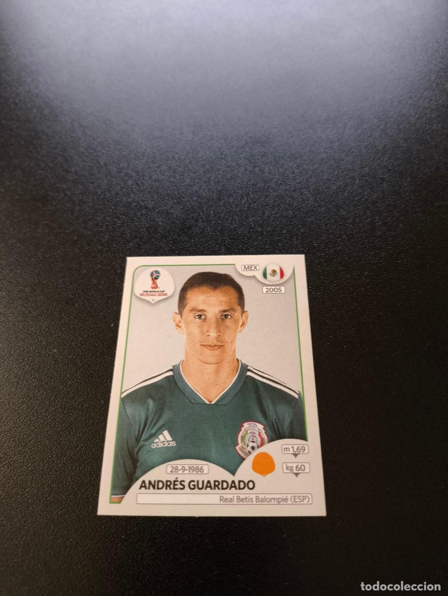 Cromos de F&uacute;tbol: 463 Andr&eacute;s Guardado BETIS MEXICO SIN PEGAR FIFA WORLD CUP MUNDIAL RUSIA 2018 NO LIGA ESTE
