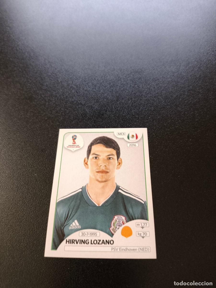 Cromos de F&uacute;tbol: 467 Hirving Lozano MEXICO SIN PEGAR FIFA WORLD CUP MUNDIAL RUSIA 2018 NO LIGA ESTE