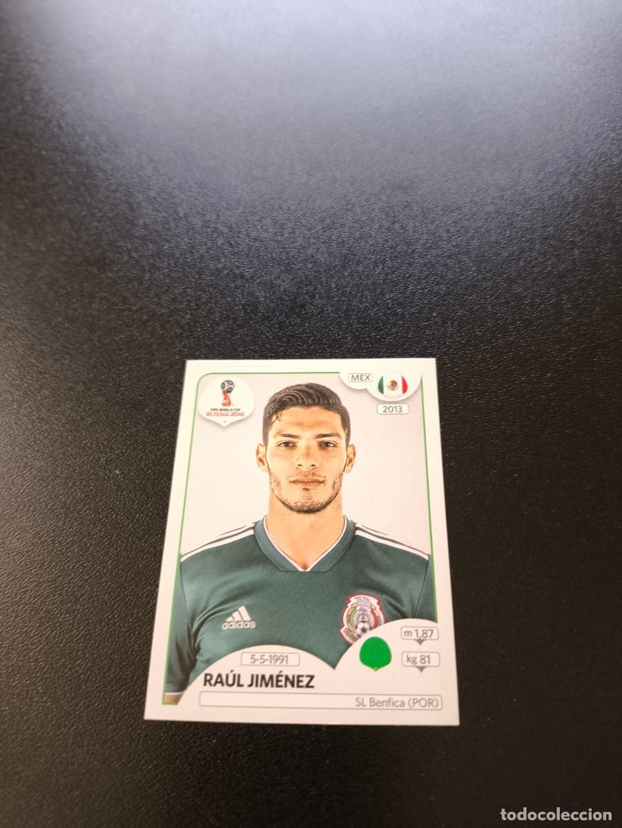 Cromos de F&uacute;tbol: 468 Ra&uacute;l Jim&eacute;nez MEXICO SIN PEGAR FIFA WORLD CUP MUNDIAL RUSIA 2018 NO LIGA ESTE
