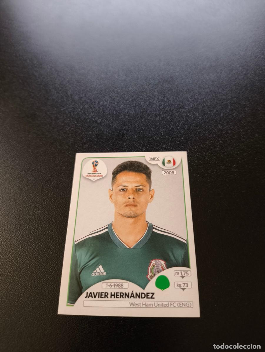 Cromos de F&uacute;tbol: 470 Javier Hern&aacute;ndez MEXICO SIN PEGAR FIFA WORLD CUP MUNDIAL RUSIA 2018 NO LIGA ESTE