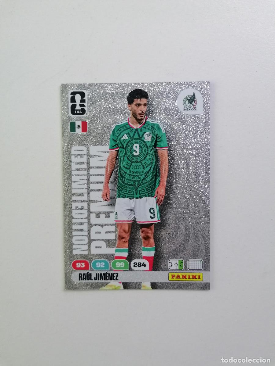 Cromos de Futebol: RAUL JIMENEZ World Cup 2026 Adrenalyn XL Panini LIMITED EDITION PREMIUM