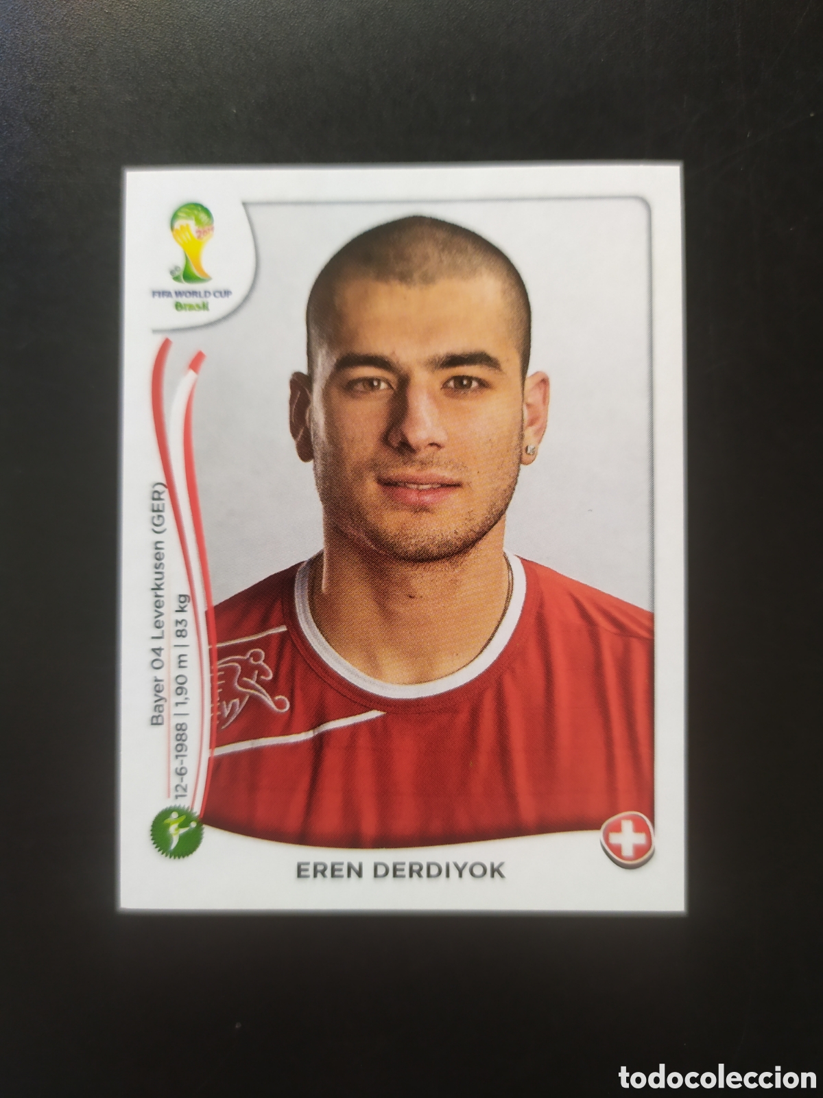 Cromos de F&uacute;tbol: Mundial FIFA Brasil 2014 panini Derdiyok n&deg; 353 Suiza