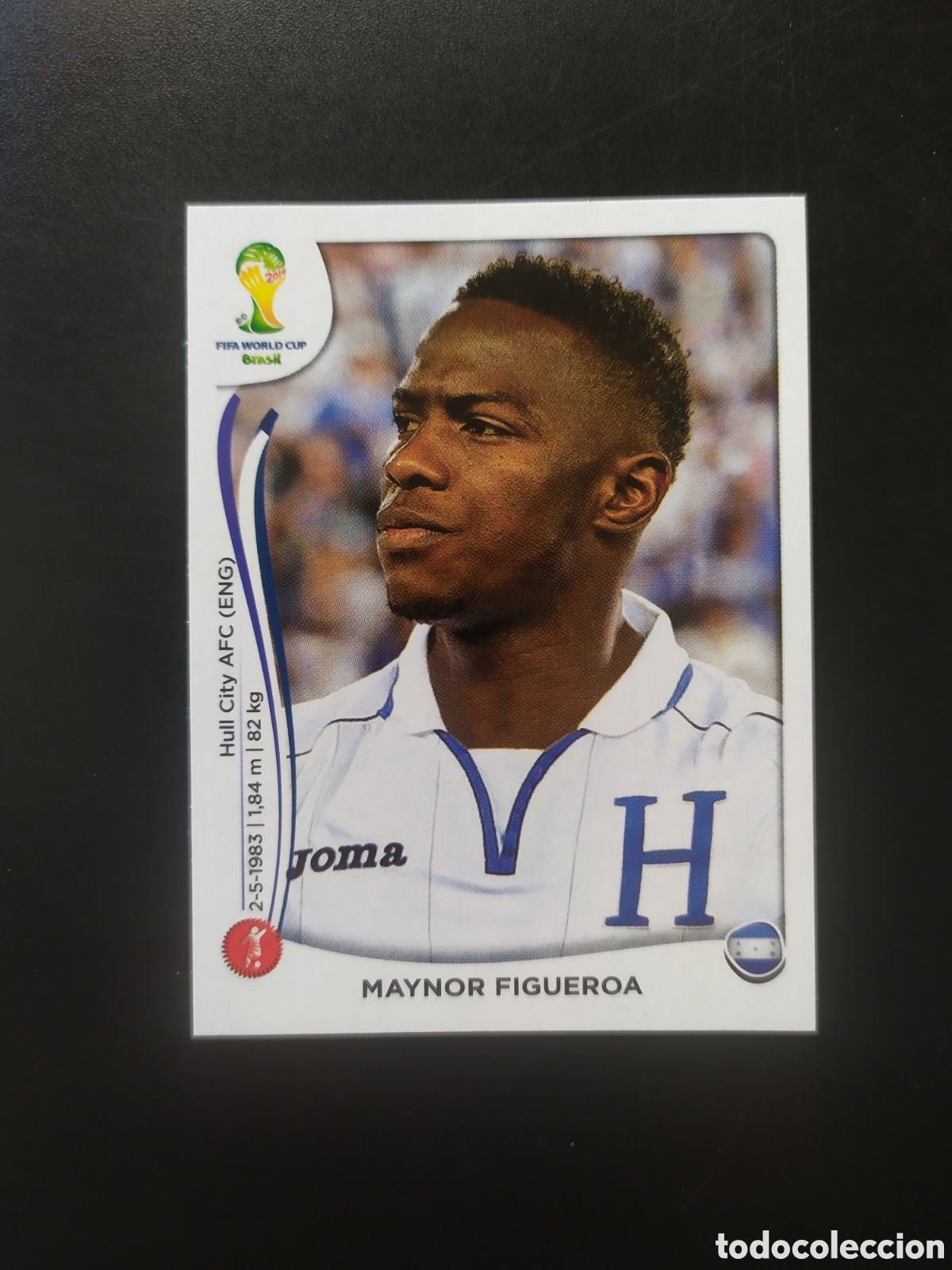 Cromos de F&uacute;tbol: Mundial FIFA Brasil 2014 panini Figueroa n&deg; 398 Honduras