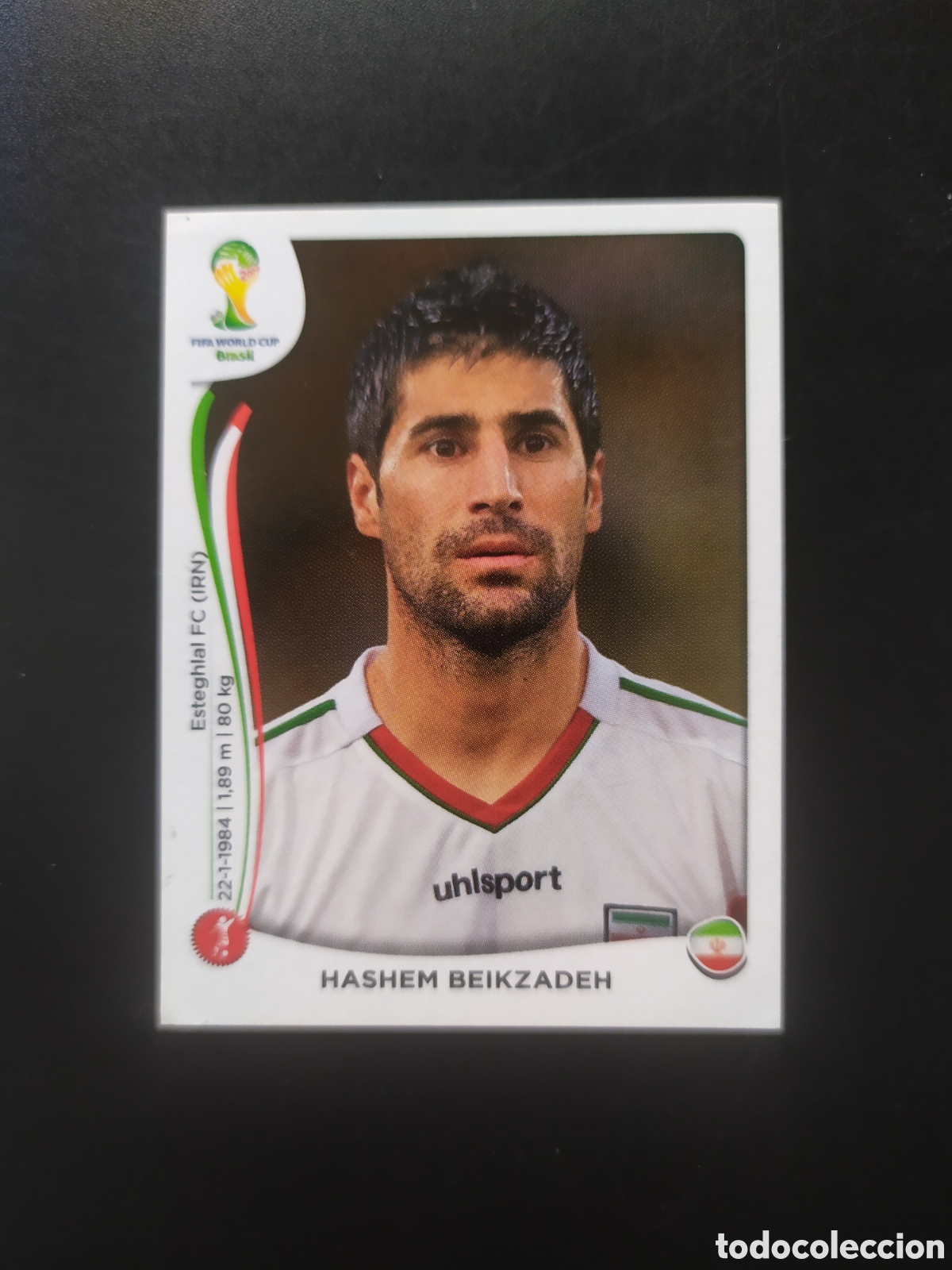 Cromos de F&uacute;tbol: Mundial FIFA Brasil 2014 panini Beikzadeh n&deg; 458 Iran
