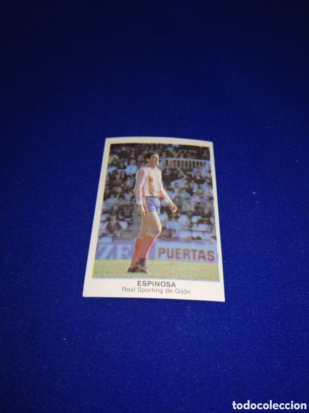 Cromos de F&uacute;tbol: F&Uacute;TBOL 84 - REAL SPORTING DE GIJON - ESPINOSA