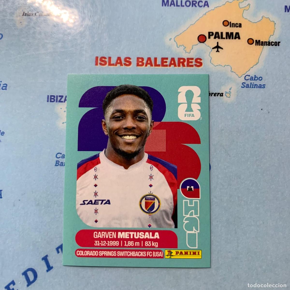 Cromos de F&uacute;tbol: Haiti n&uacute;mero 8 cromo panini Mundial Fifa World Cup 2026