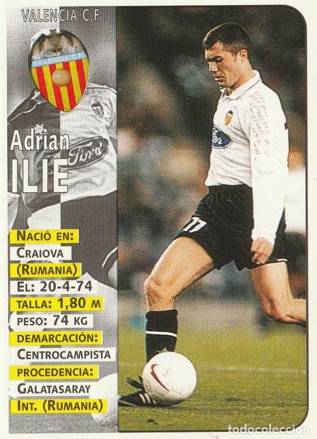 Cromos de F&uacute;tbol: PANINI 98-99. ADRI&Aacute;N ILIE. NUNCA PEGADO.