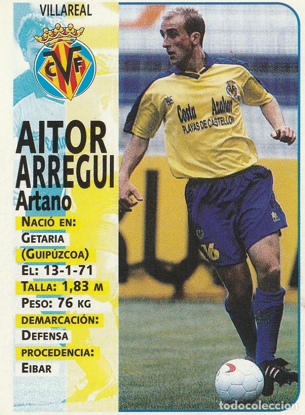 Cromos de F&uacute;tbol: PANINI 98-99. AITOR ARREGUI. NUNCA PEGADO.