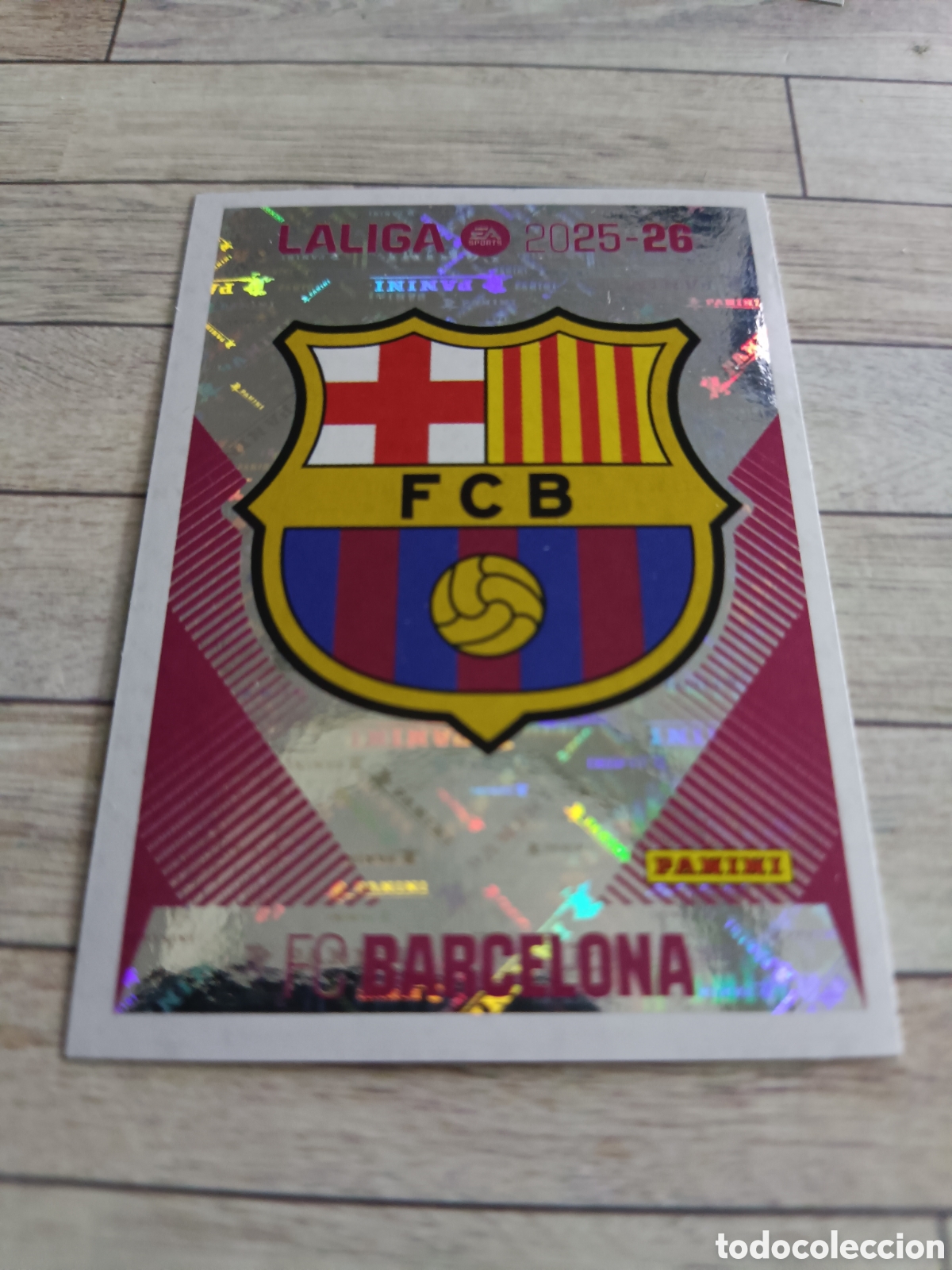 Figurine di Calcio: 1 ESCUDO BARCELONA LIGA ESTE 2025 2026 PANINI 25 26 SIN PEGAR