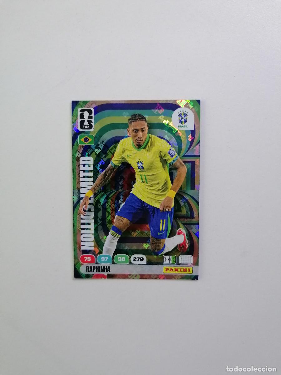 Cromos de F&uacute;tbol: RAPHINHA Y JULIAN ALVAREZ World Cup 2026 Adrenalyn XL Panini LIMITED EDITION