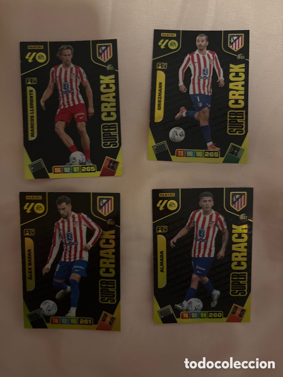 Figurine di Calcio: SuperCracks Atl&eacute;tico de madrid Adrenalyn XL 2025/26