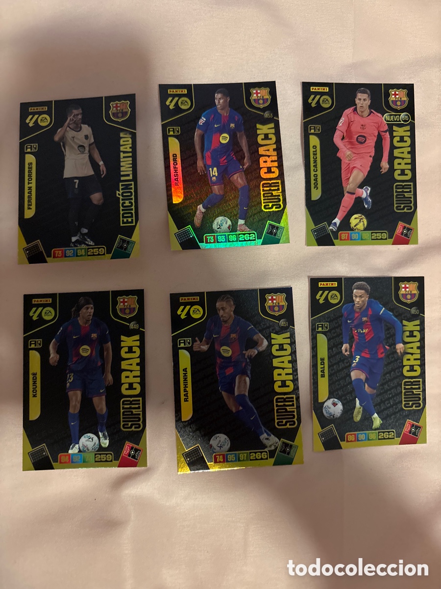 Fu&szlig;ball-Sticker: SuperCracks Barcelona Adrenalyn XL 2025/26